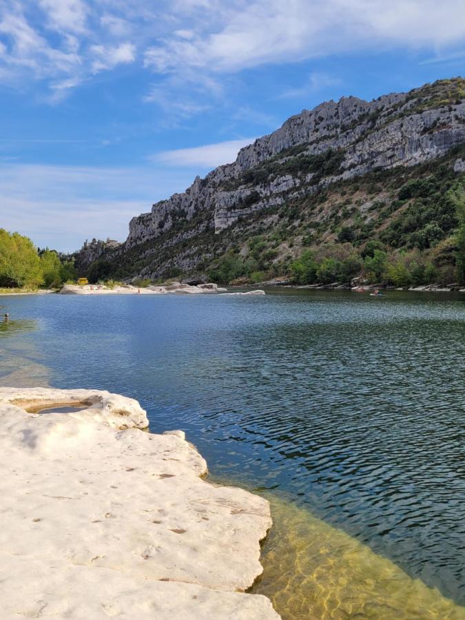 Appartement Tout Equipe En Rez-De-Jardin Entre Gard Et Ardeche Saint-Julien-de-Peyrolas Экстерьер фото