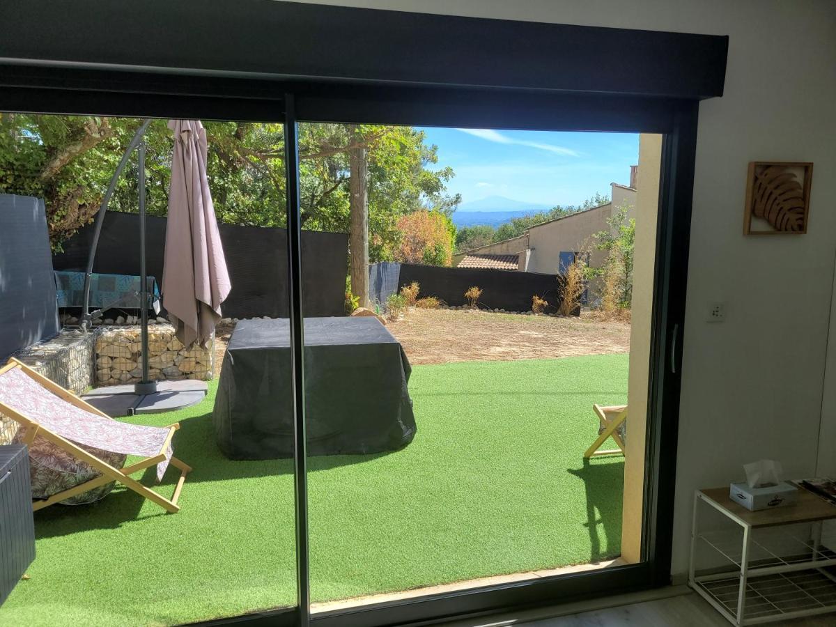 Appartement Tout Equipe En Rez-De-Jardin Entre Gard Et Ardeche Saint-Julien-de-Peyrolas Экстерьер фото